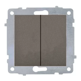 Ovivo Grano Metalik Antrasit Komütatör Anahtar